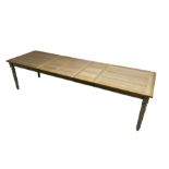 Neptune - 'Suffolk' 8-12 seat extending dining table