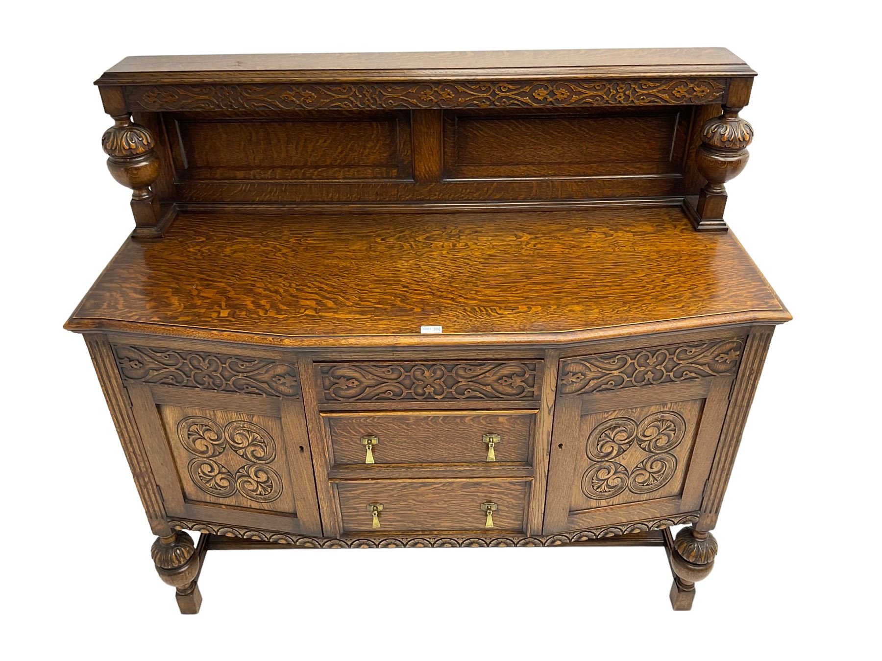 Early 20th century oak sideboard - Image 6 of 6