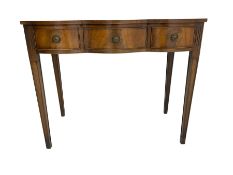 Hunter & Smallpage of York - Georgian design mahogany console table