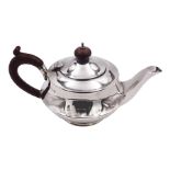 1930's silver bachelors teapot