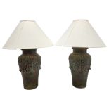 Pair of Casual Lamps table lamps