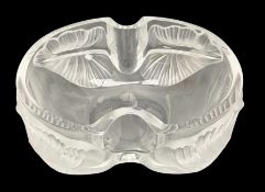 Lalique Arums pattern bowl