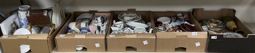 Large quantity of ceramics to include Royal Grafton Indian Tree pattern part tea and dinner service