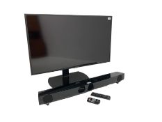 Samsung UE40NU7120K 40'' television with YAMAHA YAS-93 sound bar