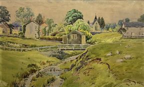 Edward H Simpson (British 1901-1989): Hutton Le Hole