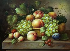 I Biachi (Continental 20th century): Still Life of Fruit