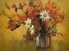 Margaret Parker (Northern British 1925-2012): Still Life of Flowers in a Vase