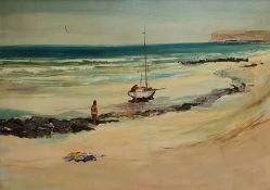 Hayes (British 20th century): 'East Coast Beach'