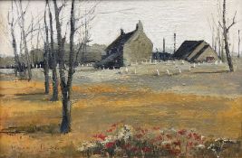 Margaret Parker (Northern British 1925-2012): Winter Farmstead