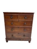 Victorian mahogany chest