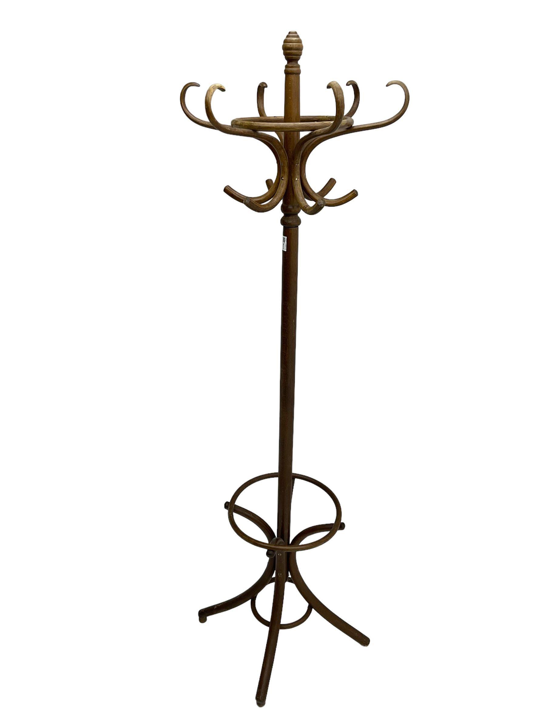 Mid-20th century bentwood hat and coat stand - Image 2 of 6