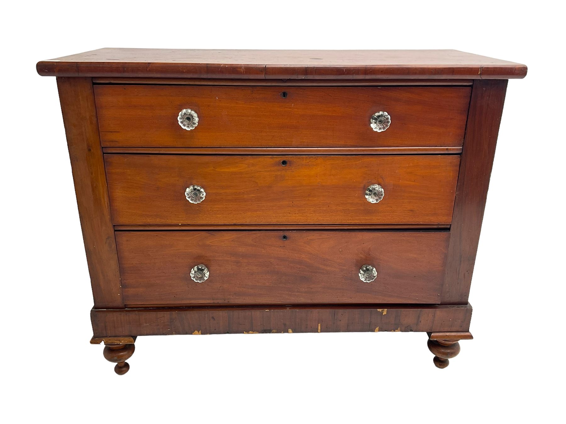 Victorian mahogany chest