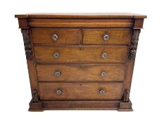 Victorian mahogany chest