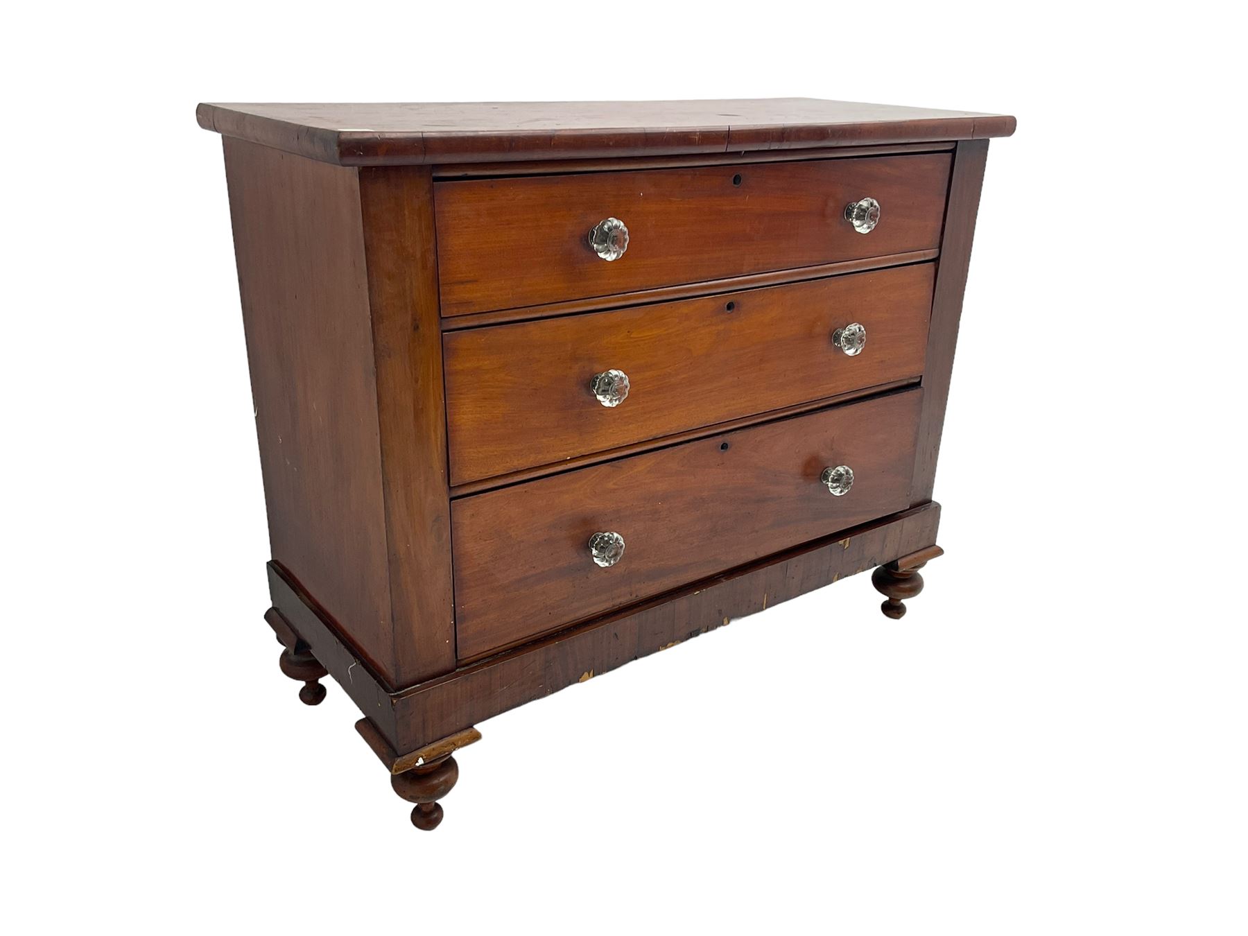 Victorian mahogany chest - Image 5 of 6