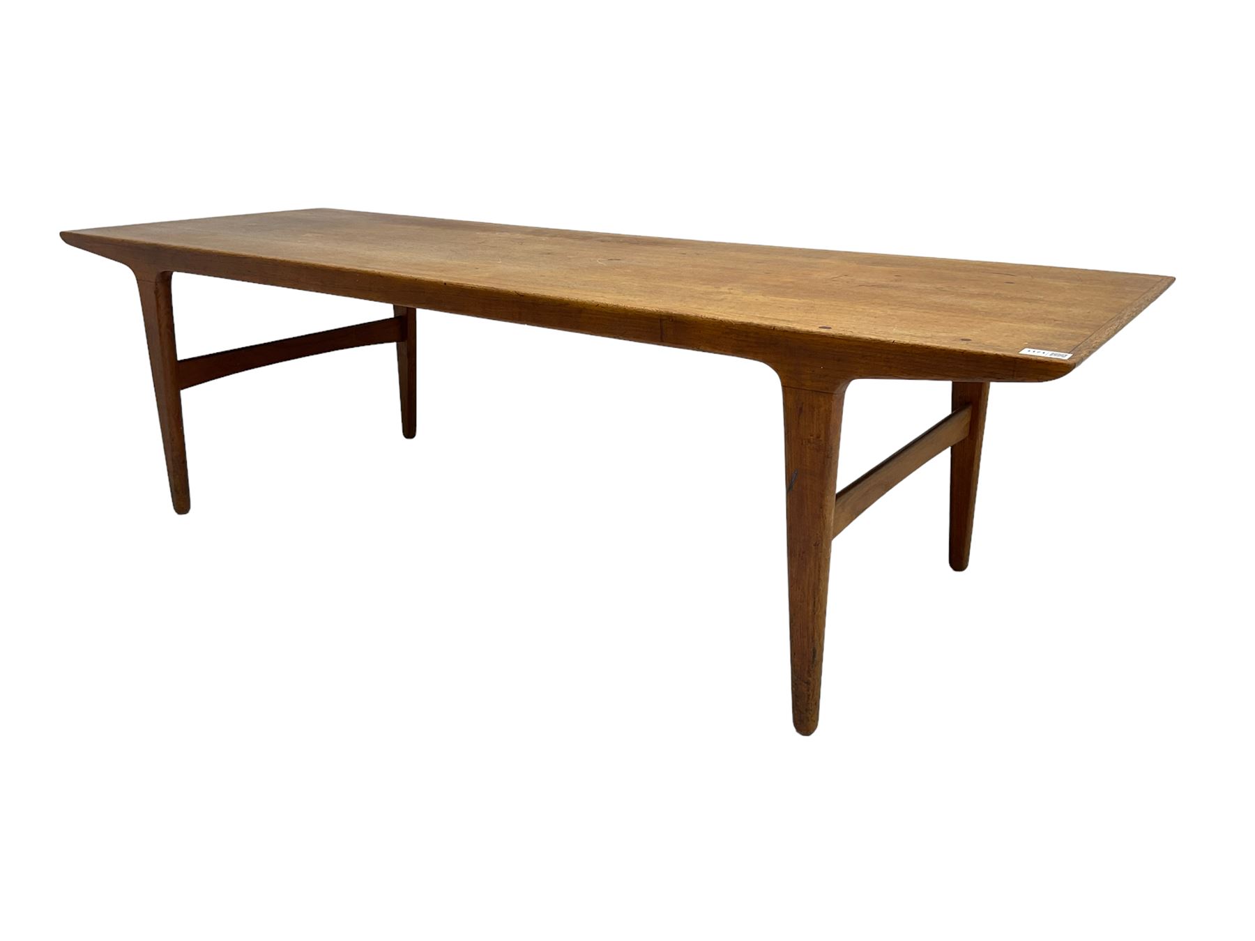 Mid-20th century teak rectangular coffee table - Image 6 of 6