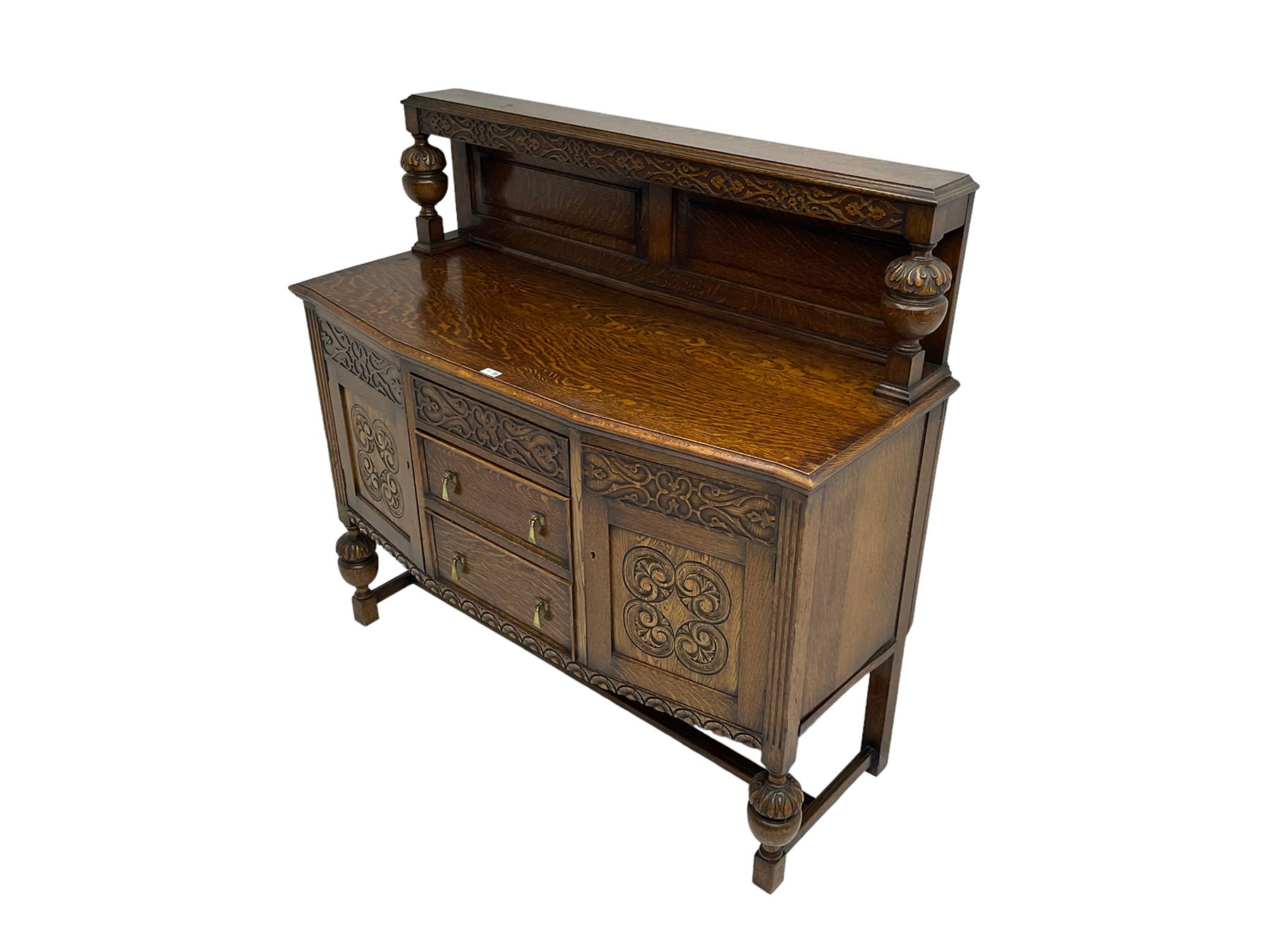 Early 20th century oak sideboard - Image 2 of 6