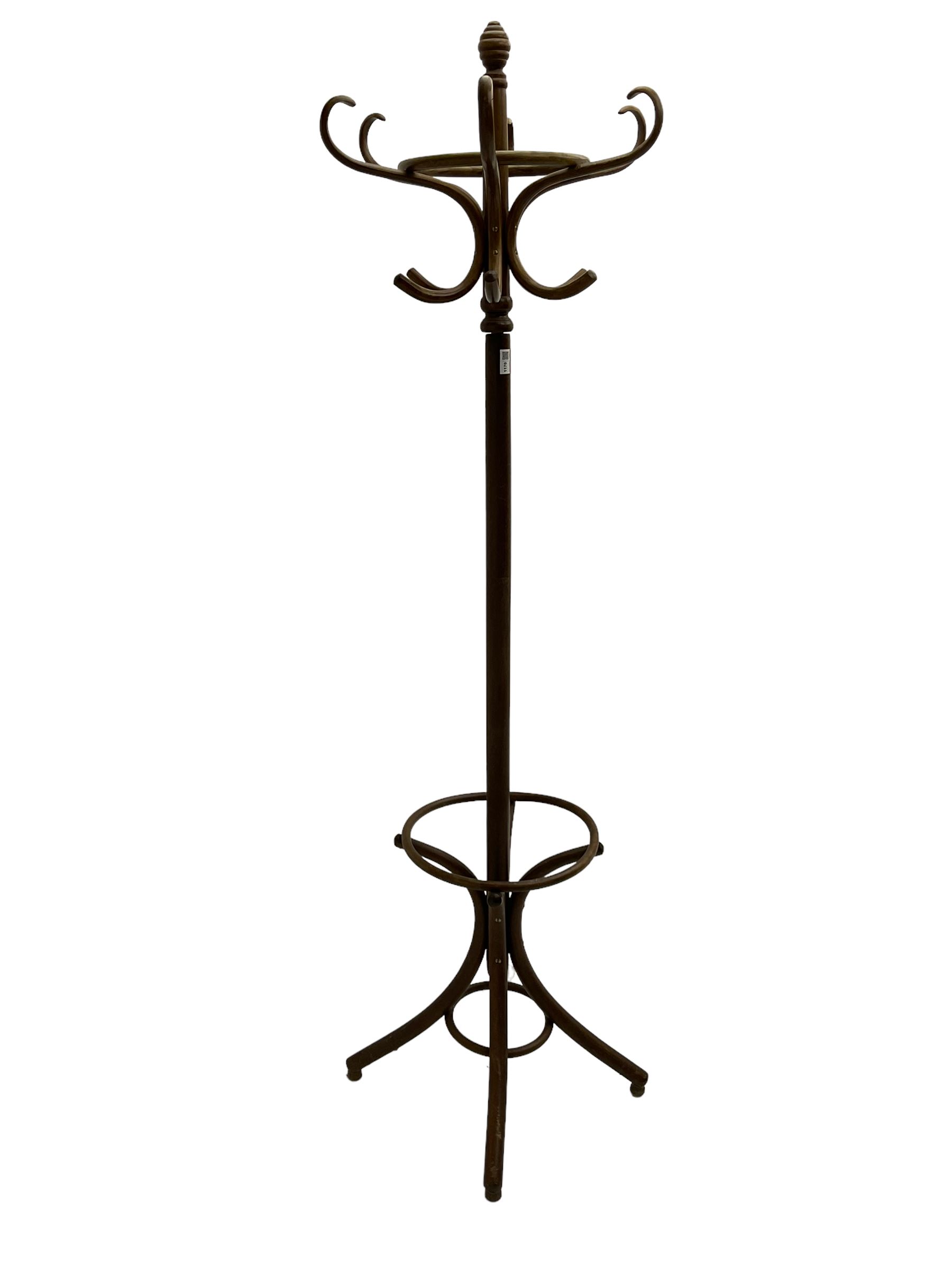 Mid-20th century bentwood hat and coat stand - Image 6 of 6