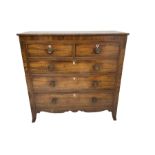 19th century mahogany chest