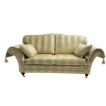 Steed Upholstery - two seat traditional shaped sofa