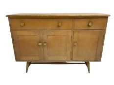 Lucian Ercolani for Ercol - Model 351 light elm and beech sideboard