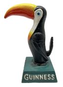 Reproduction cast iron Guinness toucan