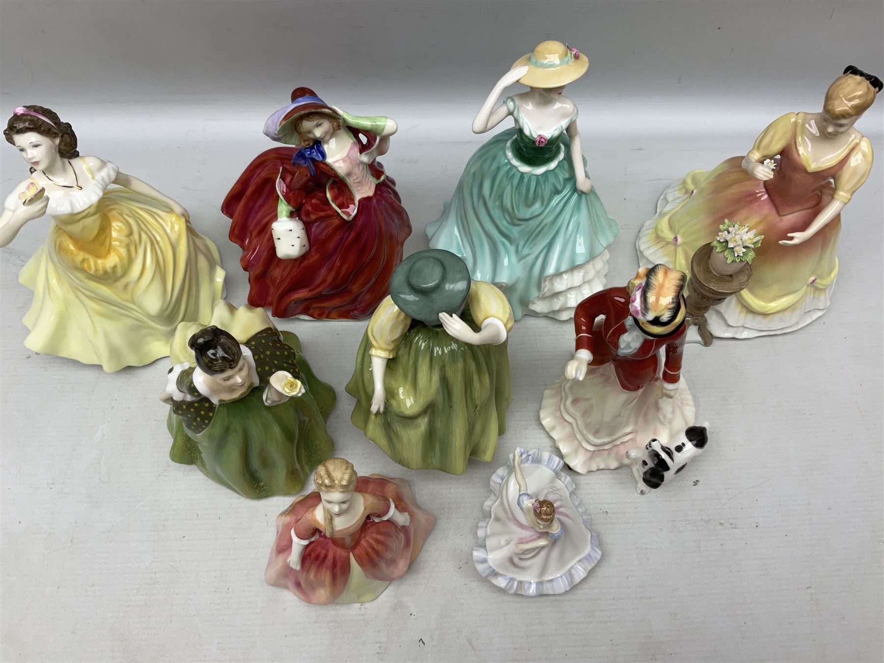 Nine Royal Doulton figures - Image 8 of 10