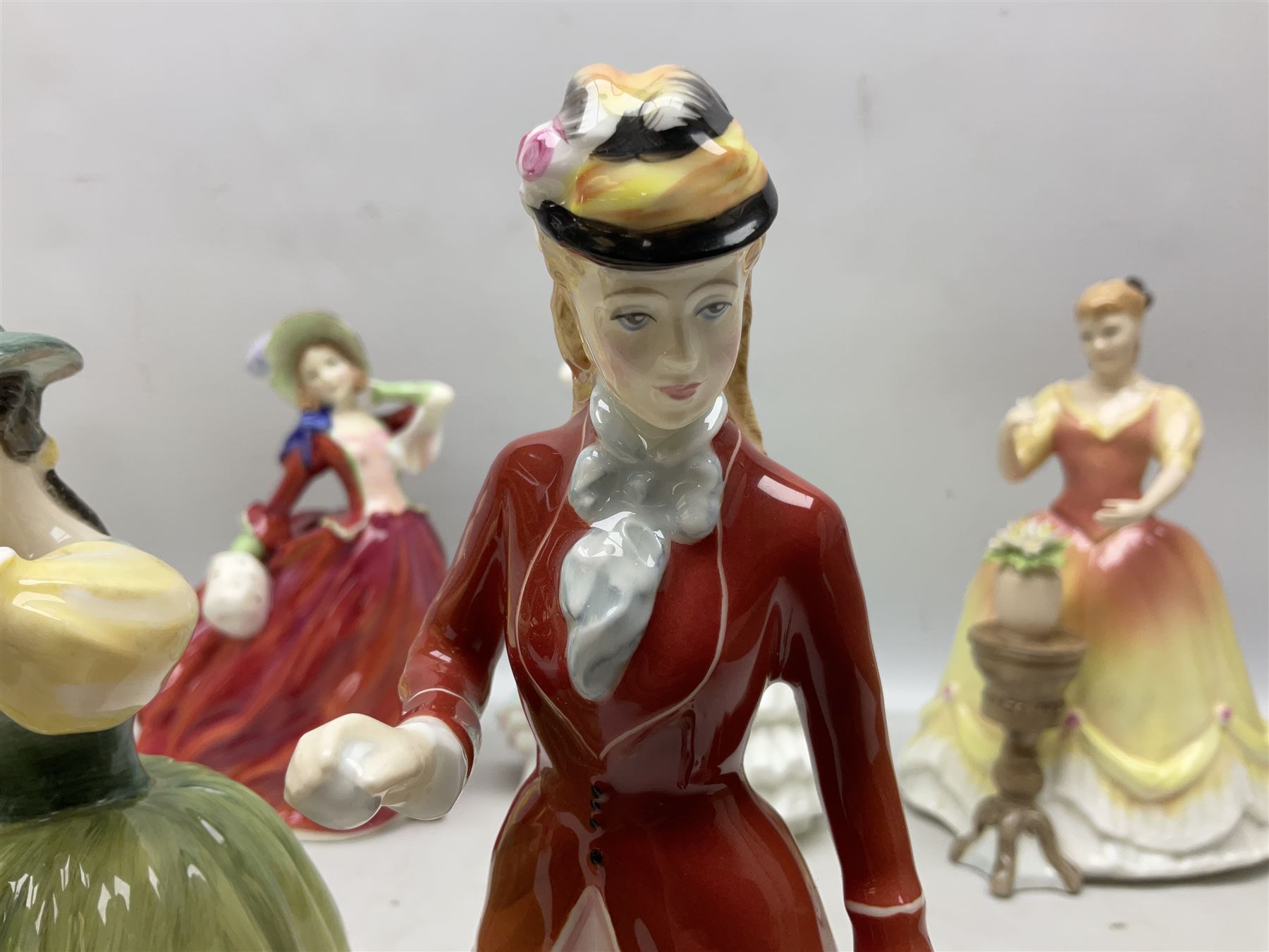 Nine Royal Doulton figures - Image 7 of 10