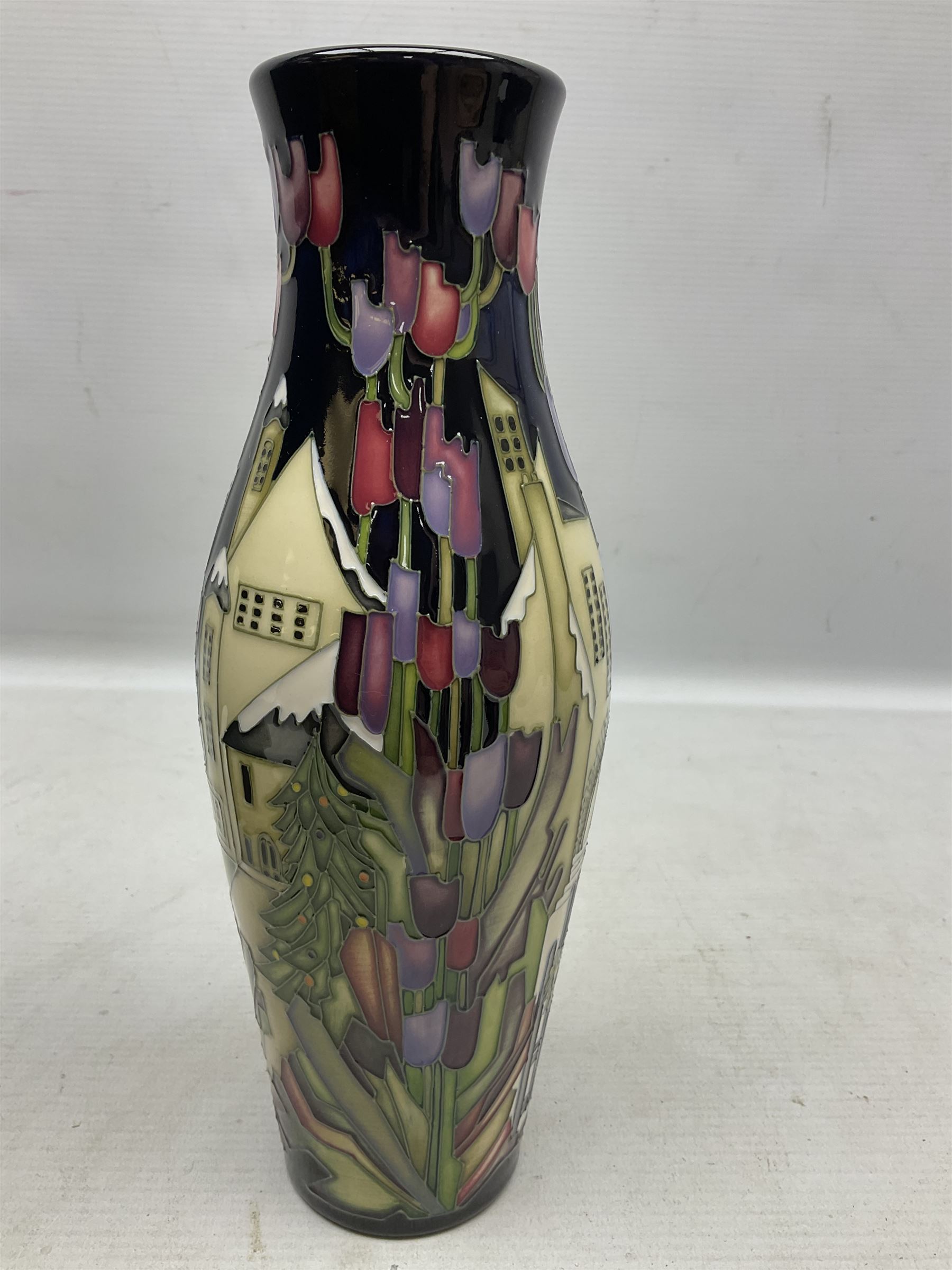 Moorcroft vase of baluster from - Image 6 of 10