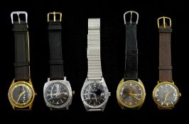 Three automatic wristwatches including Tissot PR 516