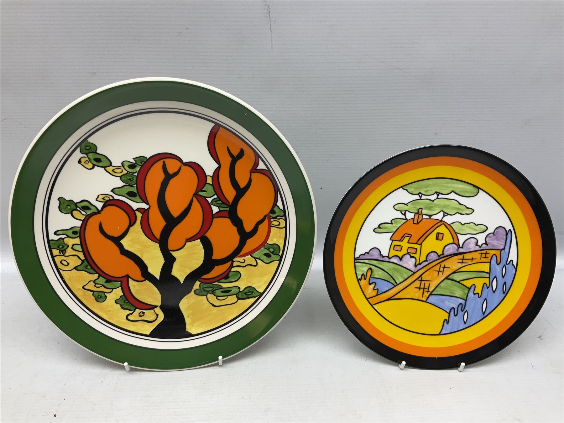 Seven Wedgwood limited edition Clarice Cliff Design plates - Image 8 of 10