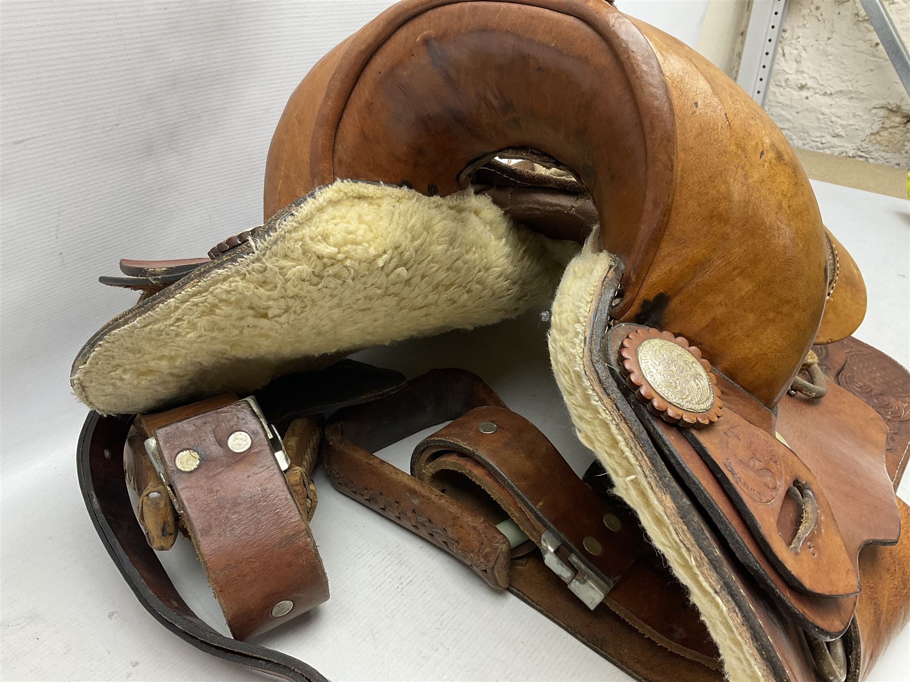 Western Saddle - Image 3 of 10