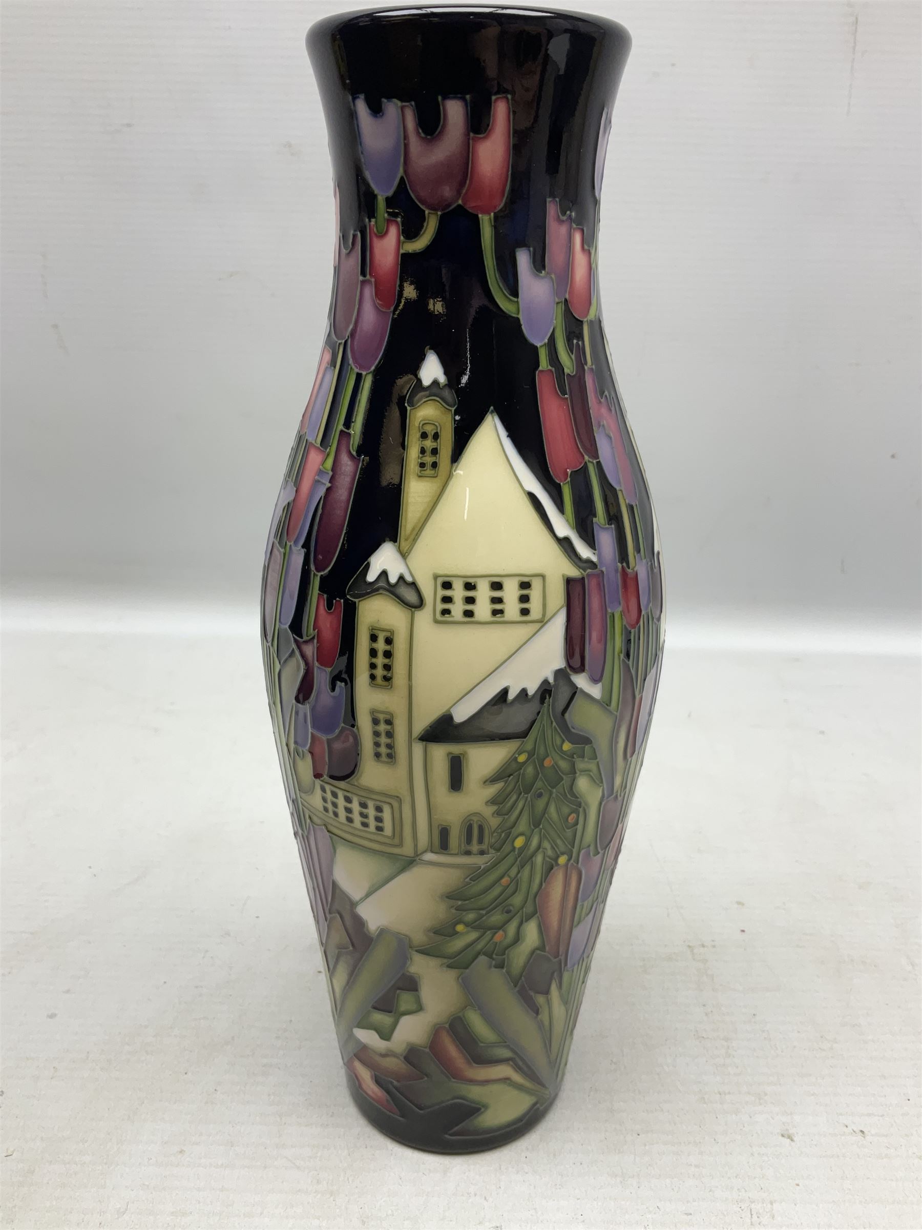 Moorcroft vase of baluster from - Image 2 of 10