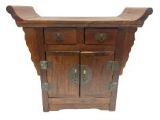 Chinese table top cabinet of altar form