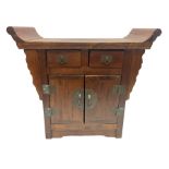 Chinese table top cabinet of altar form