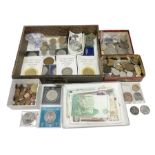 Collection of coins to include 1977 Silver Jubilee crown coins