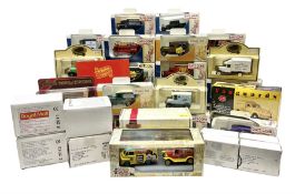 Collection of die-cast model vehicles