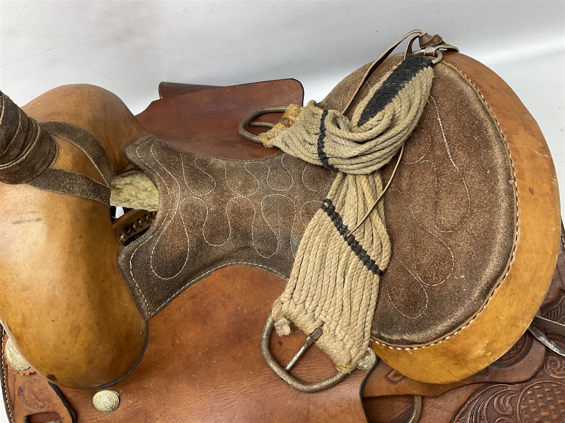 Western Saddle - Image 2 of 10