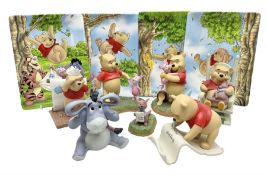 Collection of seven Disney Pooh and Friends figures