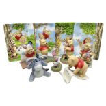 Collection of seven Disney Pooh and Friends figures