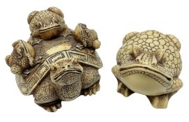 Two netsuke