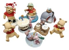 Collection of eight Disney Pooh and Friends figures