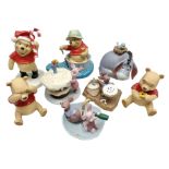 Collection of eight Disney Pooh and Friends figures