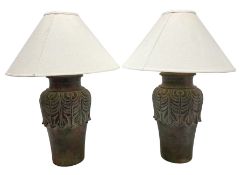 Pair of Casual Lamps table lamps