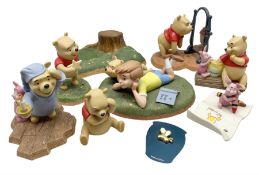 Collection of eight Disney Pooh and Friends figures