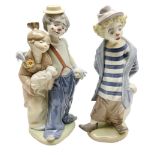 Two Lladro figures