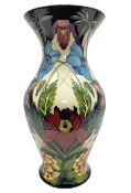 Large Moorcroft vase decorated in Hidcote pattern