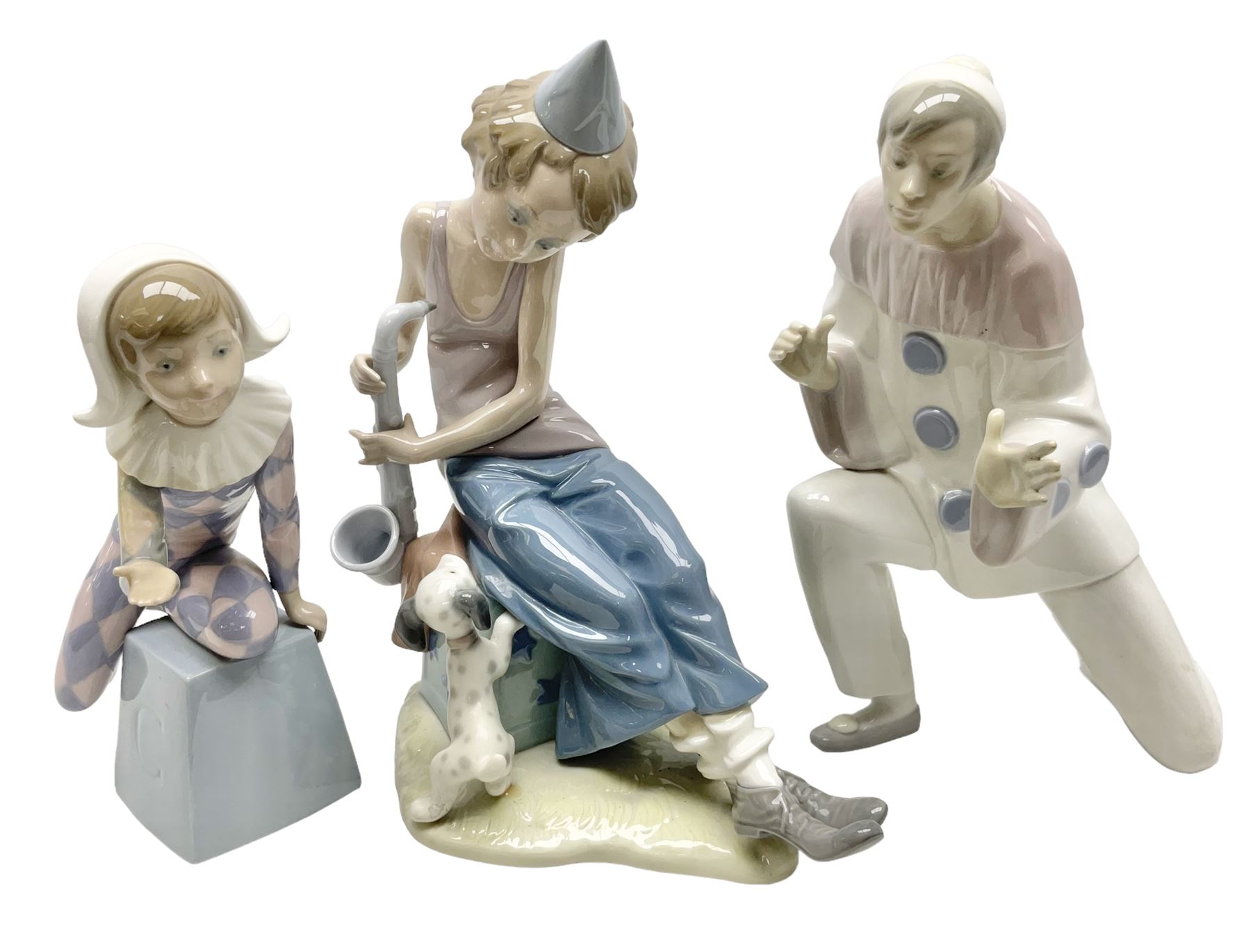 Three Lladro figures