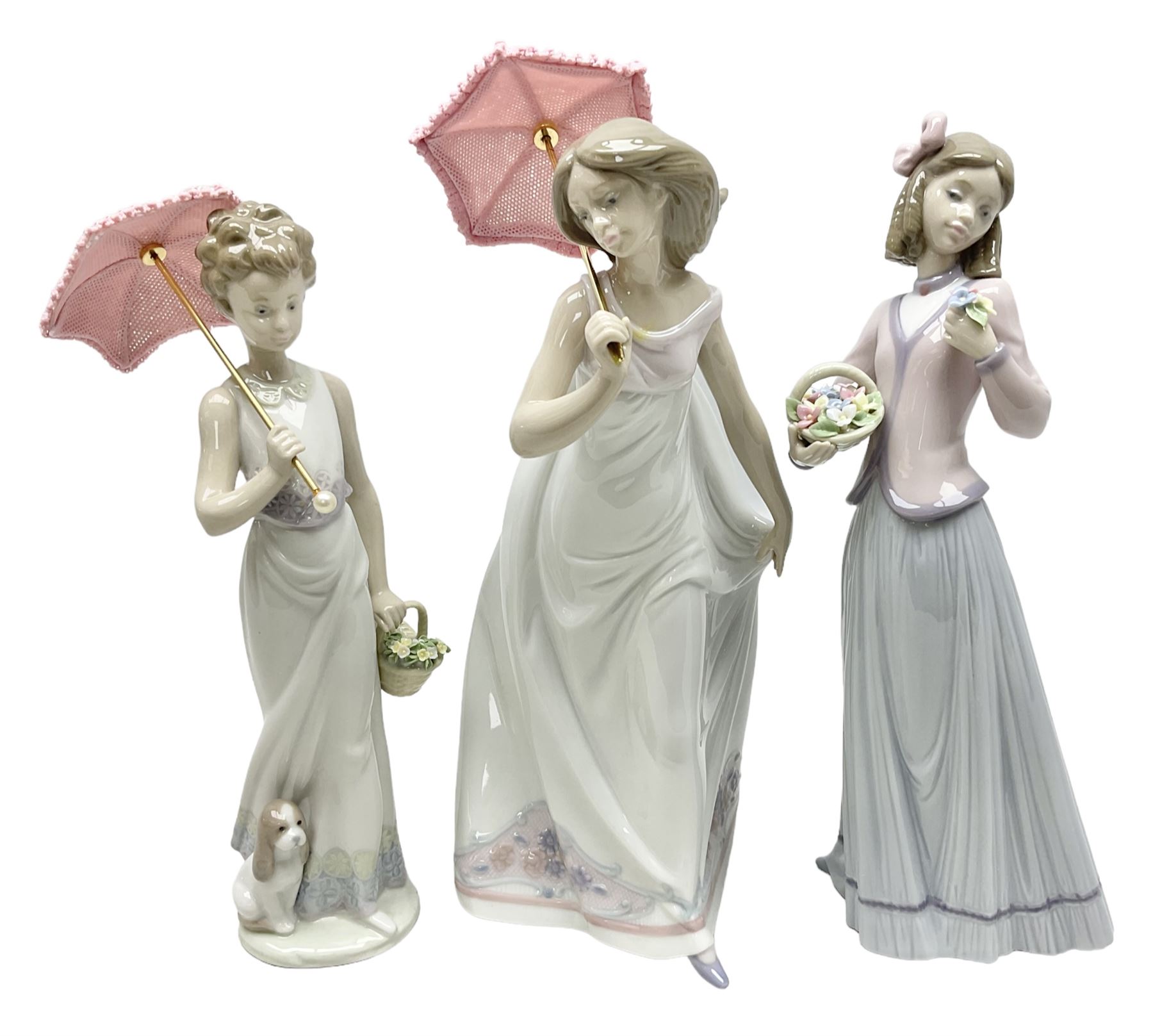 Three Lladro figures