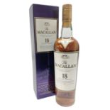 MacAllan 18 year old single malt Scotch whisky