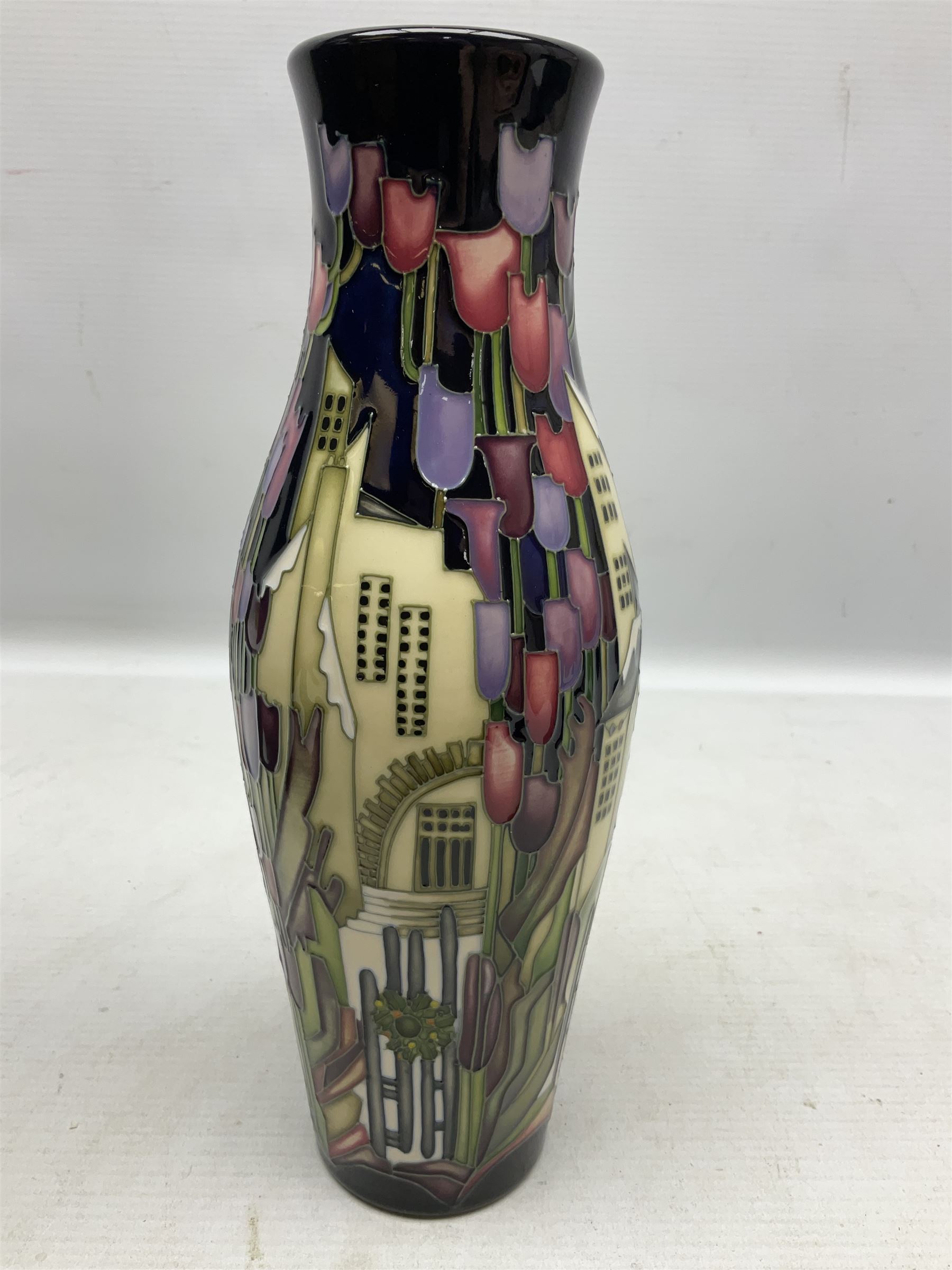 Moorcroft vase of baluster from - Image 5 of 10